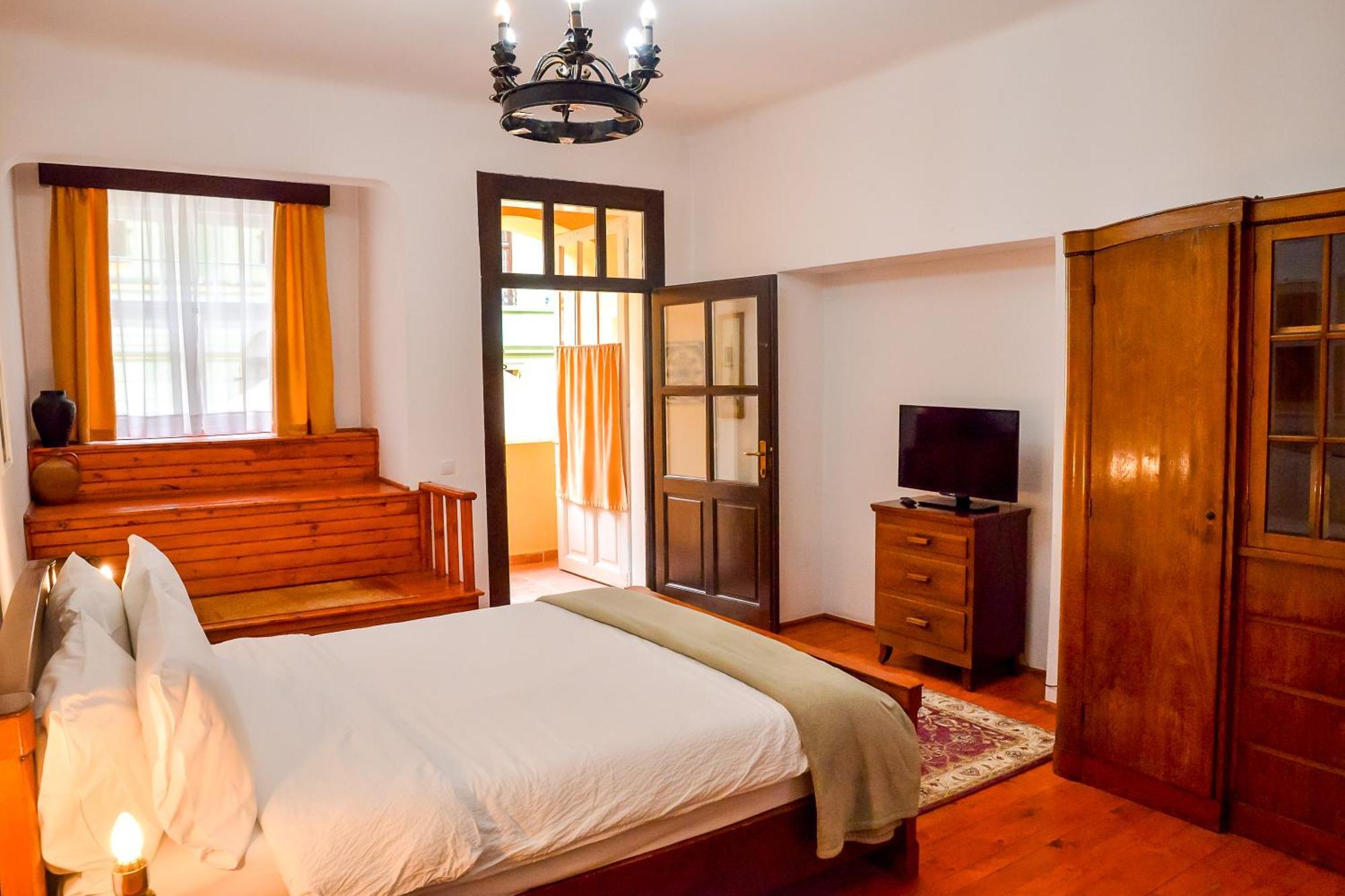 An Der Holztreppe Apartman Segesvár Kültér fotó