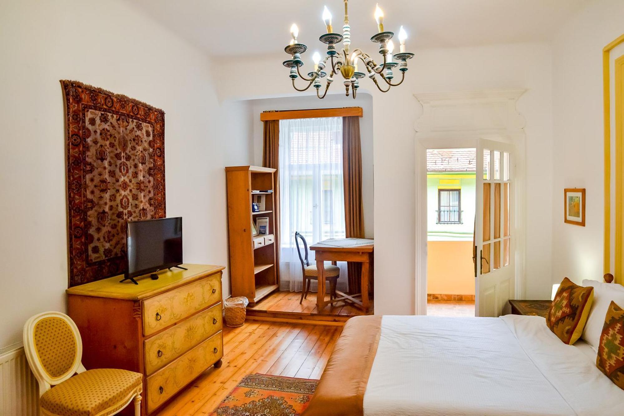 An Der Holztreppe Apartman Segesvár Kültér fotó