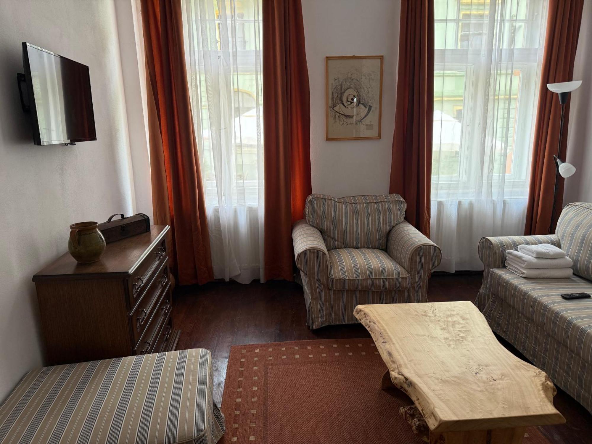 An Der Holztreppe Apartman Segesvár Kültér fotó